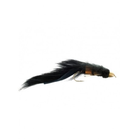 Streamers conehead woolly sculpin black $3.00