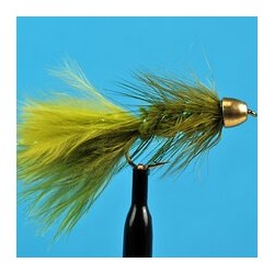 Streamers Conehead Woolly Bugger Olive $2.50