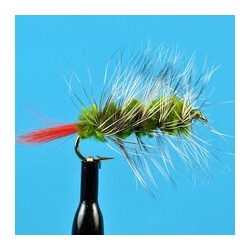 Streamers Woolly Worm Olive $2.50