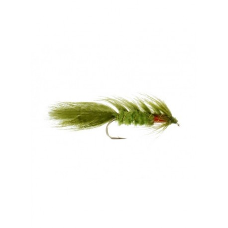 Streamers matuka olive red $2.50