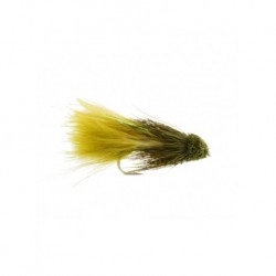 Streamers marabou muddler olive $2.50