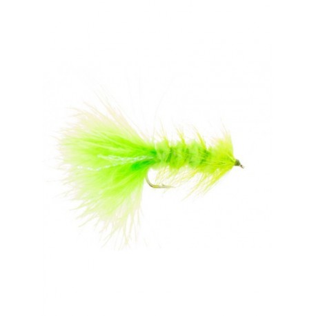 Streamers woolly bugger chartreuse $2.50