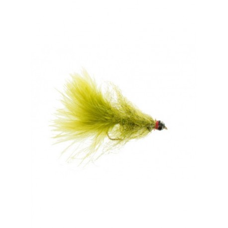 Streamers tungsten angel hair bugger olive $6.00