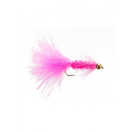 Streamers beadhead woolly bugger pink $2.64