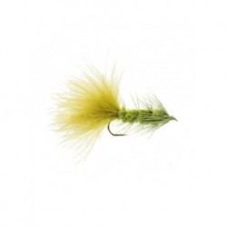 Streamers woolly bugger olive $2.50