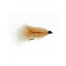 Streamers conehead brush bugger tan $2.50