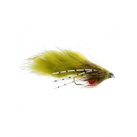 Streamers conehead muddy buddy olive $3.00