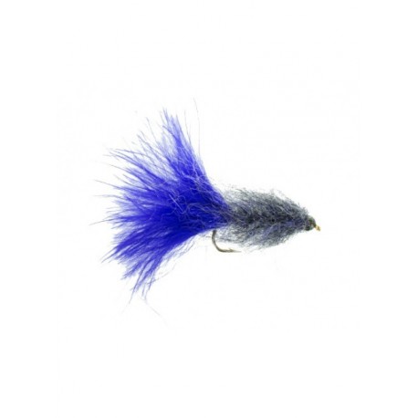 Streamers tungsten angel hair bugger purple $6.00