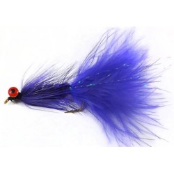 Streamers Woolly Bugger Purple Deepwater $2.50