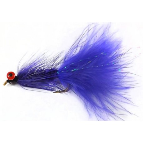 Streamers Woolly Bugger Purple Deepwater $2.50