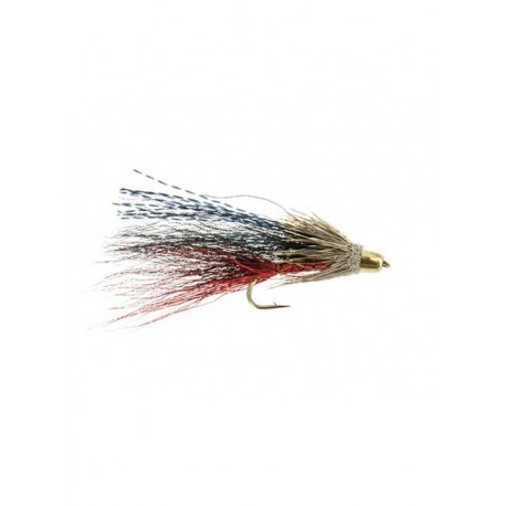 Streamers conehead dirty red black wing $2.50