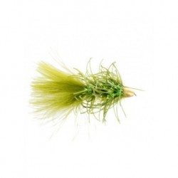 Streamers conehead bighorn bugger olive $2.50