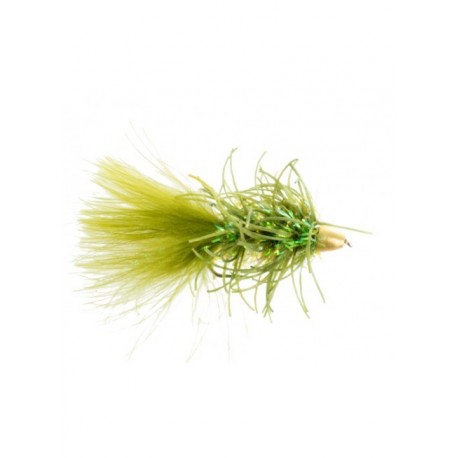 Streamers conehead bighorn bugger olive $2.50