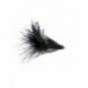 Streamers tungsten angel hair bugger black $6.00
