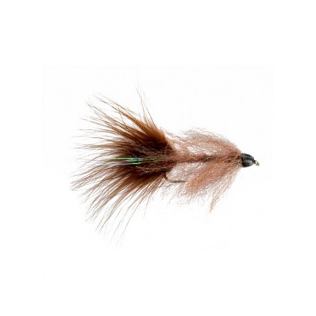 Streamers conehead brush bugger brown $2.50
