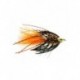 Streamers skull bugger black orange $2.50