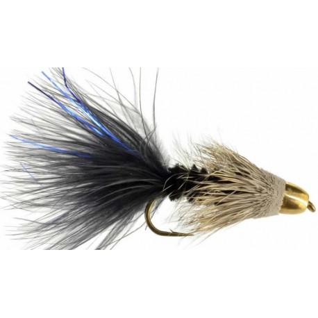 Streamers bow river bugger black conehead $2.50