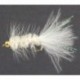 Streamers Woolly Bugger White BH $2.50