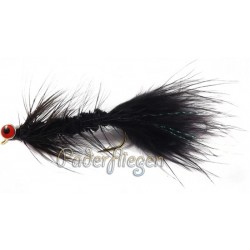 Streamers Woolly Bugger Black Deepwater $2.50