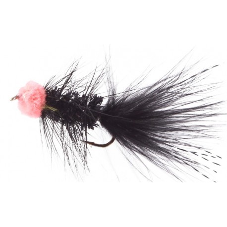 Streamers Leech Egg Sucking Black $2.64