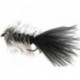 Streamers Woolly bugger black grizzly $2.50