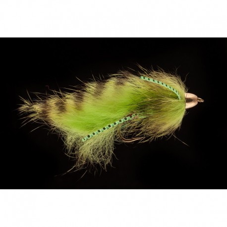 Streamers Chartreuse Rubberleg Zonker $2.50