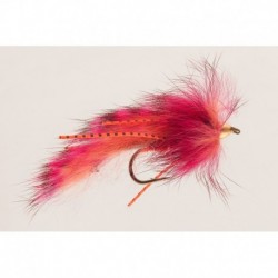 Streamers Orange Rubberleg Zonker $2.50