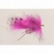 Streamers Black Barred hot Pink rubberleg zonker $2.50