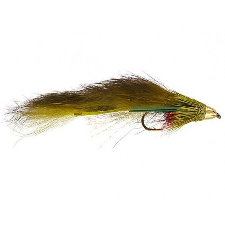 Conehead Streamers olive competition zuddled muddler $2.50