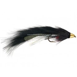 Conehead Streamers black competition zuddled muddler $2.50