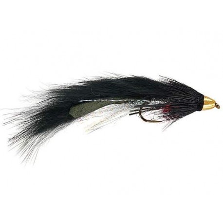 Conehead Streamers black competition zuddled muddler $2.50