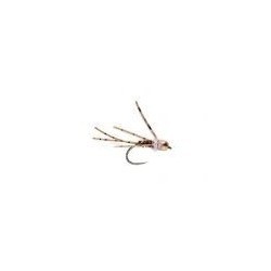 Tungsten Nymphs BL PTN RUBBER LEG UV PINK $6.00