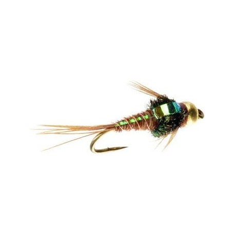Beaded Nymphs Bead head Pheasant tail flash back $2.50