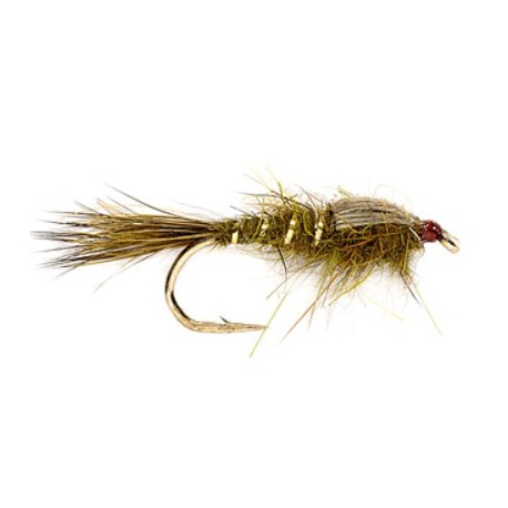 Nymphs Hare's ear Olive $2.50
