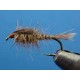 Nymphs brown san juan worm button $2.34