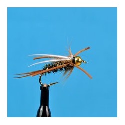 Beaded Nymphs Bead Head Prince Rubber Leg $2.50