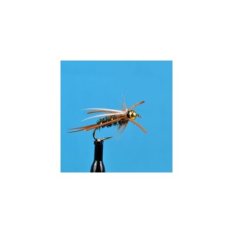 Beaded Nymphs Bead Head Prince Rubber Leg $2.50