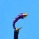 Beaded Nymphs Bead Head Purple Midge $2.50