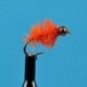 Beaded Nymphs Bead Head Ray Charles Orange $2.50