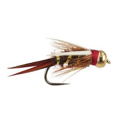 Barbless Flies BH Prince Nymph Red Choker BL $2.50