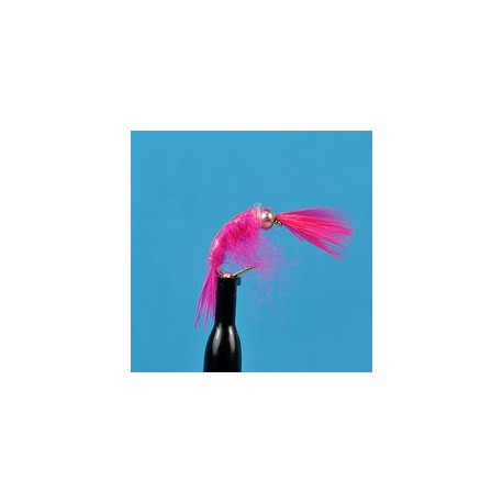 Beaded Nymphs Bead Head Scud Pink $2.50