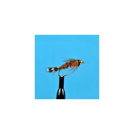 Beaded Nymphs Bead Head Tellico Nymph Orange $2.50