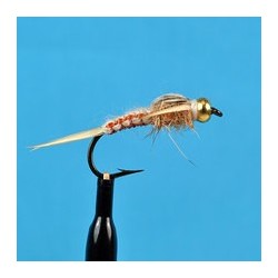 Beaded Nymphs Bead Head Woven Stone Fly Tan $2.50