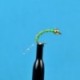Beaded Nymphs Bead Head Zebra Midge Chartreuse $2.50
