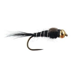 Barbless Flies Black Hares Nymph BL $2.50