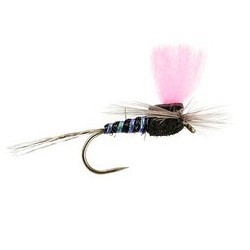 Barbless Flies Black High Viz Paradream BL $2.50