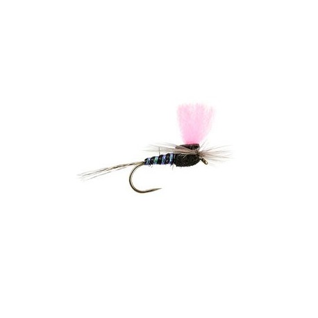 Barbless Flies Black High Viz Paradream BL $2.50