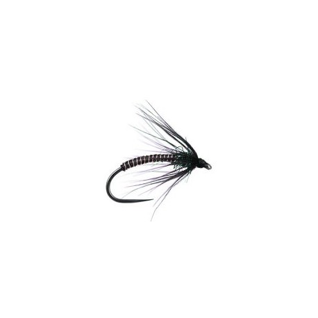 Barbless Flies Black Metallic Soft Hackles Spider BL $2.50