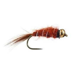 Barbless Flies Brown Basic BH Nymph BL $2.50