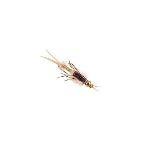 Beaded Nymphs BH Squiggly Estaz Egg FL Yellow $2.50